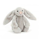 JELLYCAT  SILVER BASHFUL BUNNY SMALL  one remaining