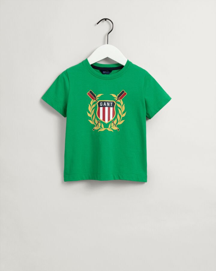 GANT KIDS CLOTHING 905207  BRIGHT GRASS GREEN TEE 11/12YRS ONLY 
