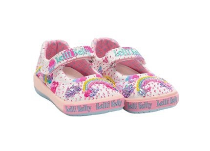 LELLI KELLY GIRLS SHOES  ALLEGRA TODDLER DOLLY SHOES  SIZE  24 (7) ONLY 