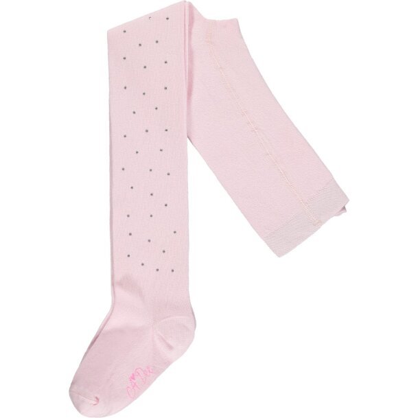 ADEE GIRLS CLOTHING  ARIELLA PALE PINK PEONY DIAMANTE TIGHTS 