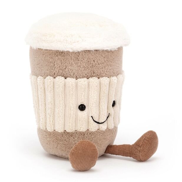 JELLYCAT AMUSEABLE COFFEE TO GO  1 remaining 