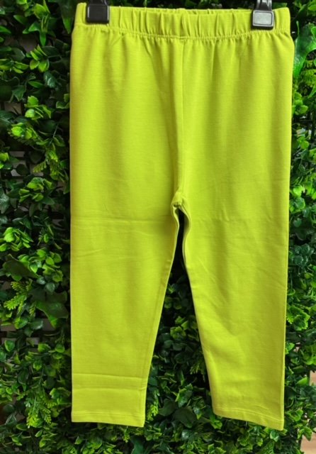 MAYORAL LIME COTTON LEGGINGS  5,6,7,8,9YRS 