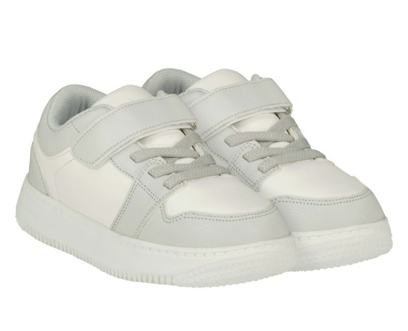 MITCH & SON BOYS CLOTHING  'A SUMMER STAR'  JUMP LOW GREY/WHITE TRAINERS SHOE SIZE  7 & 11  ONLY 