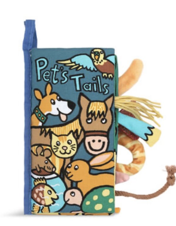 JELLYCAT  SOFT ACTIVITY BOOK PETS TAILS  sold out 
