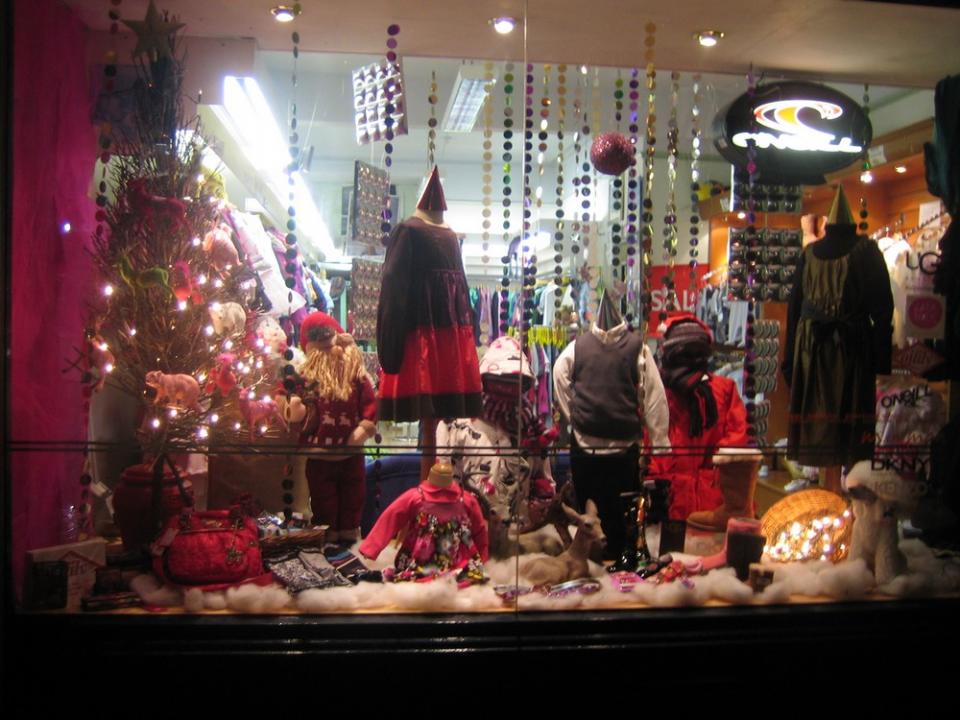 OUR CHRISTMAS WINDOW  2009