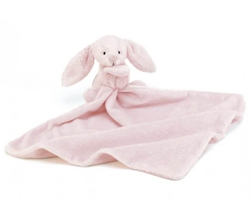 JELLYCAT SOOTHER WITH BASHFUL BUNNY PINK 