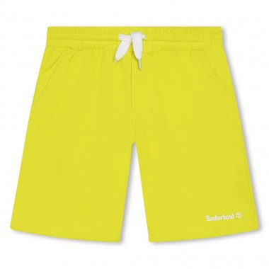 TIMBERLAND BOYS CLOTHING  T24C13 LIME SWEAT SHORTS DRAWSTRING  4 yrs only 
