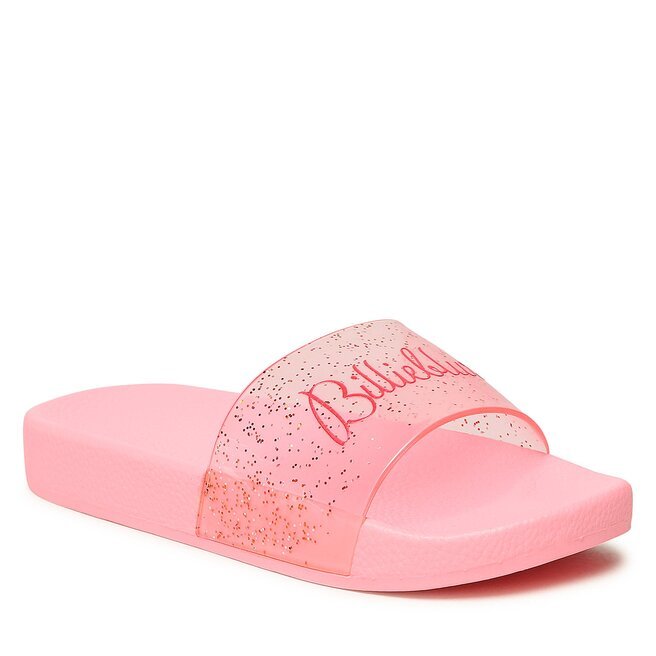 BILLIEBLUSH GIRLS PINK CHUNKY SLIDERS  U19344   SIZE  27(9), 28 (10), 31(12) ,35( 2.5) & 37 (4 ) only 